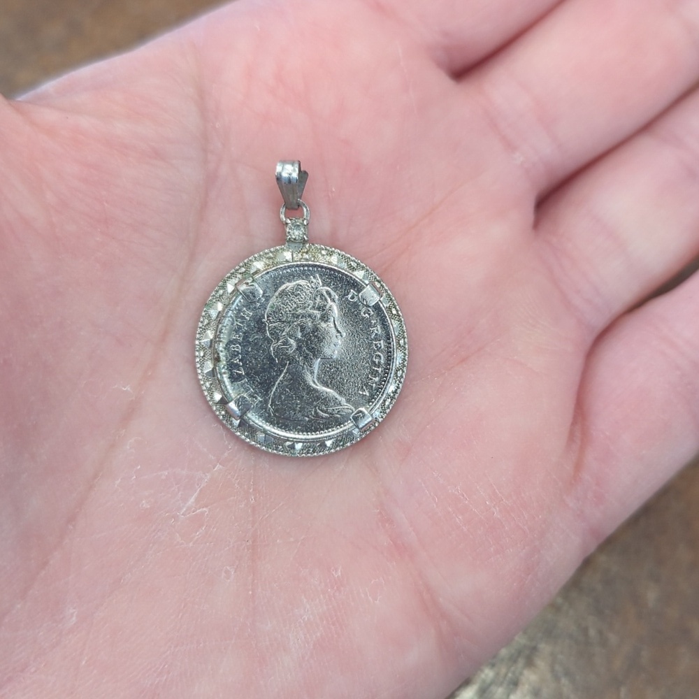 Canadian Penny Pendant